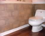 Bath Walls Block Stone Faux